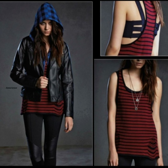 ORPHAN BLACK SARAH LIMITED EDITION STRIPED SWEATER TANK TOP RAZORBACK WOMENS XS - Picture 1 of 9